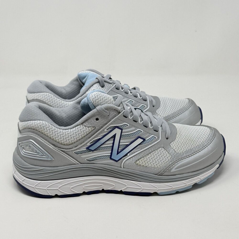 New Balance 1340v3 Shoes Women 8.5 M Gray Blue Lace Up Walking Sneakers USA